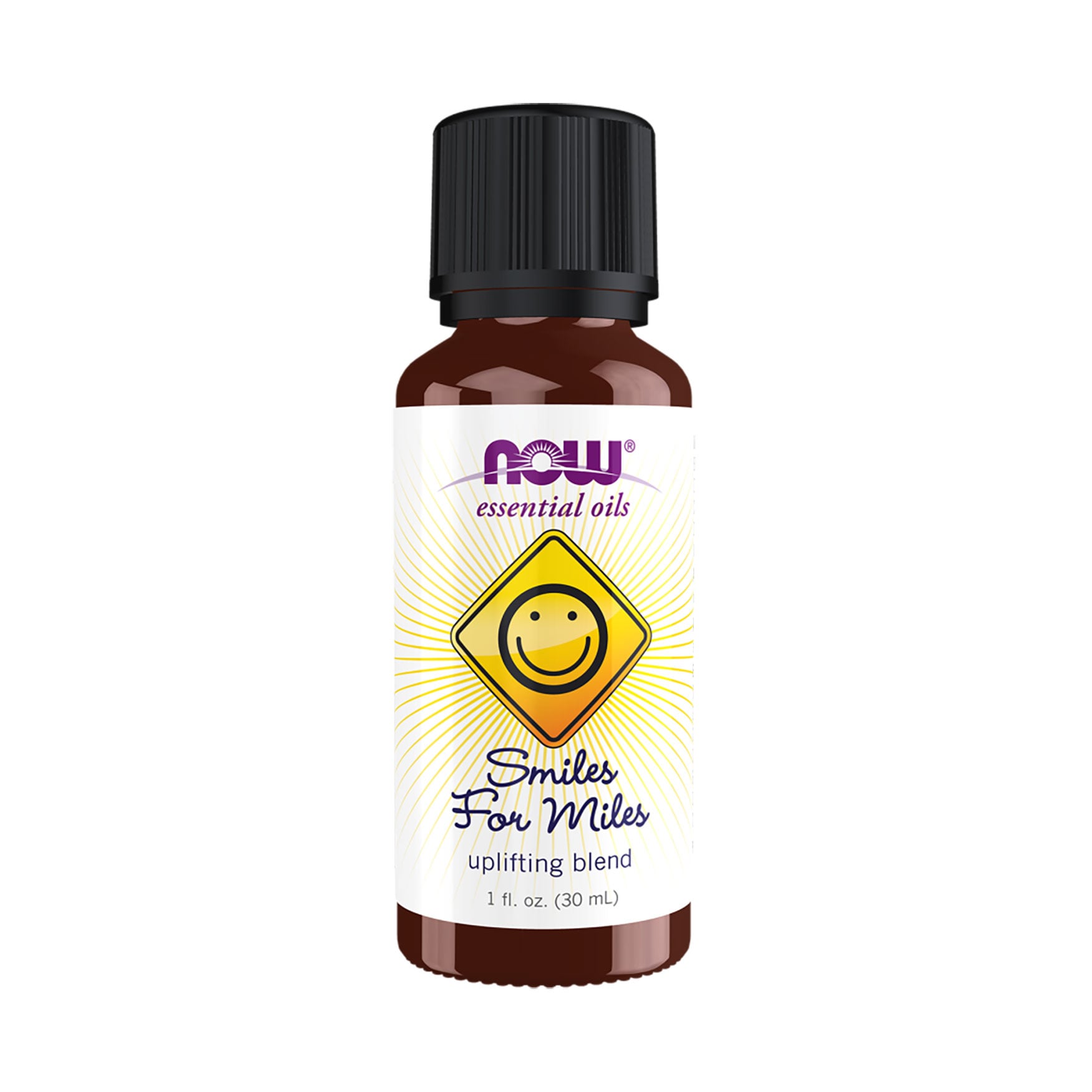 Суміш ефірних олій Now Foods Essential Oils Smiles for Miles Oil Blend, 30 мл